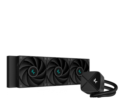Wentylator do komputera Deepcool LS720S Zero Dark 3x120mm